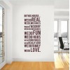 Another House Rule Quote Decal
